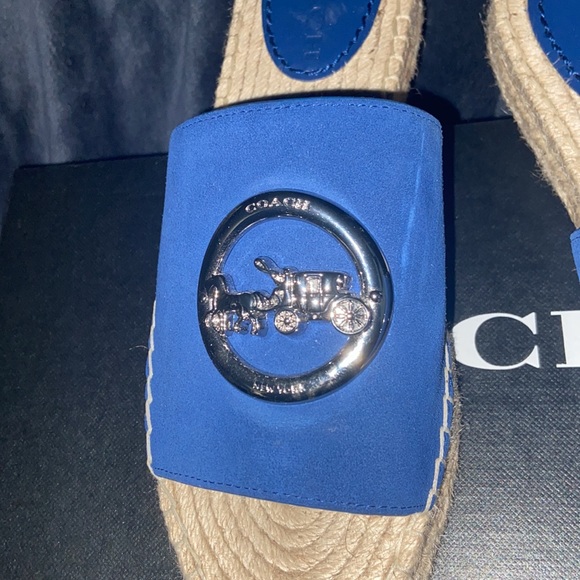 Coach Camille suede espadrilles gently worn - Picture 2 of 5